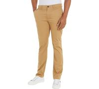Tommy Hilfiger Pantaloni Uomo Chino Denton Printed Structure Chino Straight Fit, Verde (Classic Khaki), 34W/30L