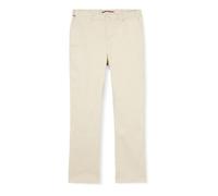 Tommy Hilfiger Pantaloni Uomo Essential Twill Chino Regular Fit, Beige (Bleached Stone), 36W/28L