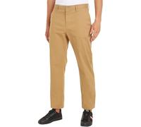 Tommy Hilfiger Pantaloni Uomo Essential Twill Chino Regular Fit, Verde (Classic Khaki), 31W/28L