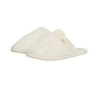 Tommy Hilfiger Pantofole da Donna TH Comfort Home, Bianco Antico Bianco, 37/38 EU