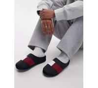 Tommy Hilfiger - Pantofole in nylon blu navy con bandiera 41-42