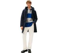 Tommy Hilfiger Parka imbottito con cappuccio Tech MW0MW41362 da uomo, blu, XXL, Blu (Cielo del Deserto), XXL