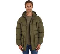 Tommy Hilfiger Parka Uomo Invernale, Verde (Army Green), XXL