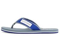 Tommy Hilfiger Patch Beach Sandal Fm0fm05435, Infradito Uomo, Grey (Overcast Grey), 41 EU