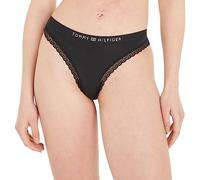 Tommy Hilfiger Underwear String grigio chiaro / nero, Taglia XS