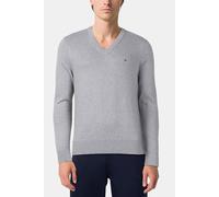 Tommy Hilfiger Pima Org Cotton Cashmere Sweater Light Grey Heather Taglia: L | Outlet | Uomo | Grigio