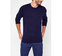 Tommy Hilfiger - Pima Org Ctn Cashmere Crew Neck Blu - Abbigliamento L Blu