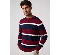 Tommy Hilfiger - Maglione in Cotone Pima e Cashmere - - Knitwear - Uomo - Multicolore - M