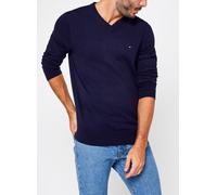 Pima Org Ctn Cashmere V Neck by Tommy Hilfiger S Blu