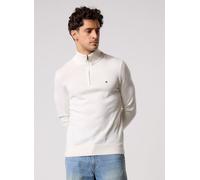 Tommy Hilfiger - Pima Org Ctn Cashmere Zip Mock - - Knitwear - Uomo - Beige - M