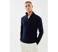 Pima Org Ctn Cashmere Zip Mock by Tommy Hilfiger L Blu