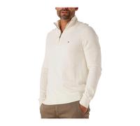 Tommy Hilfiger - Pima Org Ctn Cashmere Zip Mock - - Knitwear - Uomo - Beige - M
