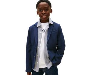 Tommy Hilfiger Pique Regular Blazer Kb0kb10326 Altre Giacche Bambini e Ragazzi
