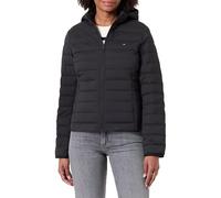 Tommy Hilfiger Piumino da donna in nylon elasticizzato LW WW0WW0WW47753, nero (nero), L, NERO (Nero), L