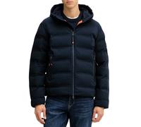 Tommy Hilfiger piumino trapuntato uomo con cappuccio blu