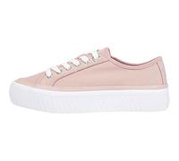 Tommy Hilfiger PLATFORM VULCANIZED SNEAKER, Sneaker vulcanizzate Donna, Rosa (Soothing Pink), 41 EU