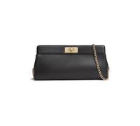 TOMMY HILFIGER Pochette 'Modern Chain TH Monogram Clasp Clutch' nero Donna - Abbigliamento - Occasioni - Matrimonio - Per la madre della sposa - Scarpe e accessori - Pochette TOMMY HILFIGER One Size