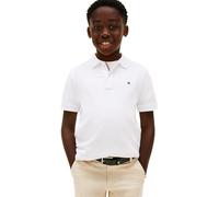 Tommy Hilfiger Polo Bandiera Bambino S/S, White, 14 Anni