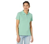 Tommy Hilfiger Polo classica da donna (standard e taglie forti), Crème De Menthe, S