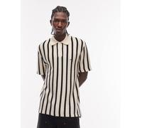 TOMMY HILFIGER Maglietta écru / nero Uomo TOMMY HILFIGER L