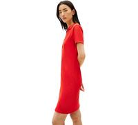 Tommy Hilfiger Polo da Donna Slim Open Nk SS Ww0Ww42567, Arancione, S