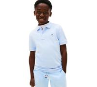 Tommy Hilfiger Polo da Ragazzo Flag SS KB0KB09103, Blu, 14 Anni