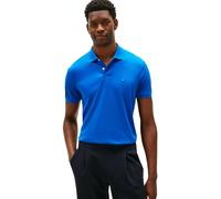 Tommy Hilfiger Polo da Uomo in Cotone Liquido Reg stagionale MW0MW39994 S/S, Blu, L, Blu (Indaco Vivace), L