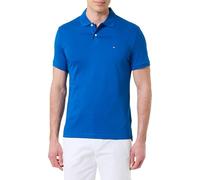 Tommy Hilfiger Polo da Uomo in Cotone Liquido Reg stagionale MW0MW39994 S/S, Blu, XL, Blu (Indaco Vivace), XL