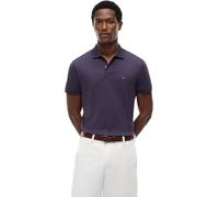 Tommy Hilfiger Uomo Maglietta Polo Maniche Corte Liquid Cotton con Chiusura con Bottoni, Beige (Mulberry Haze Heather), XS