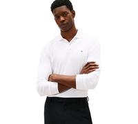 Tommy Hilfiger Polo da Uomo L/S Liquid Cotton Reg MW0MW37317 L/S, Bianco, M, Bianco (Bianco), M