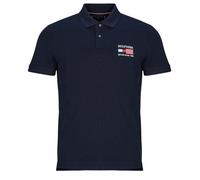 Tommy Hilfiger Polo HILFIGER FLAG REG POLO in Blu EU S