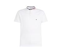 Polo da tennis da uomo Tommy Hilfiger Mao Tipped Slim - Bianco XL