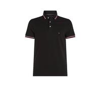 Tommy Hilfiger Polo Uomo con Punta Slim Fit MW0MW37346 S/S, Nero, XXL, Nero (Nero), XXL
