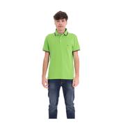 Tommy Hilfiger - Polo Slim RWB con Bordo - - Tops - Uomo - Verde - S