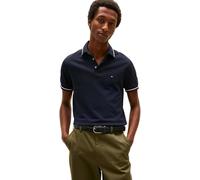 Tommy Hilfiger Polo Uomo con Punta Slim Fit MW0MW37346 S/S, Blu, S, Blu (Cielo del Deserto), S