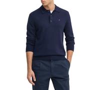 Tommy Hilfiger polo uomo misto cashmere blu L