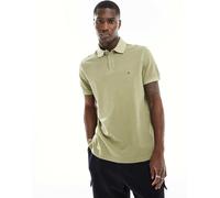 Tommy Hilfiger - Polo verde oliva regular fit tinta in capo S