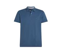 Tommy Hilfiger Uomo Maglietta Polo Maniche Corte Regular Fit con Chiusura con Bottoni, Blu (Aegean Sea), XXL