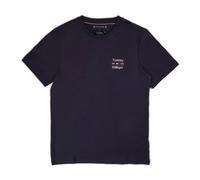 Tommy Hilfiger - Polyester Stack Tee - - Tops - Uomo - Blu - M