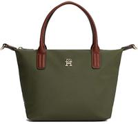 Tommy Hilfiger Popette Mini Tote, Borsa a Tracolla, Verde Oliva