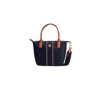 TOMMY HILFIGER Borsa a mano blu scuro / caramello / rosso acceso / bianco Donna TOMMY HILFIGER One Size