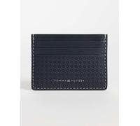 Tommy Hilfiger - Portacarte blu navy con logo in rilievo One Size