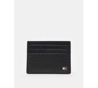 Tommy Hilfiger - Portacarte in rilievo nero One Size