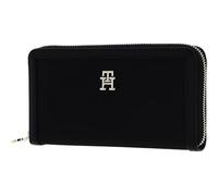 Tommy Hilfiger Portafoglio da donna Essential Large con scomparto portamonete, Nero (Nero), One Size