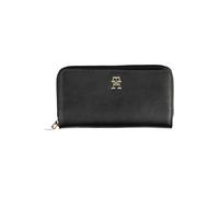 Tommy Hilfiger Portafoglio Donna Nero – Doppio scomparto – ONE SIZE