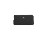 Portafoglio grande da donna Tommy Hilfiger Th Emblem Large Za AW0AW15181 Black BDS 00