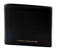 Tommy Hilfiger Portafoglio Uomo TH Premium Leather Mini CC Wallet Piccolo, Nero (Black), Taglia Unica