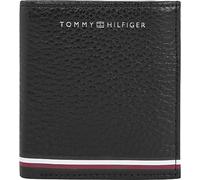 Tommy Hilfiger Portafoglio Uomo Trifold con Scomparto Monete, Multicolore (Black), Taglia Unica