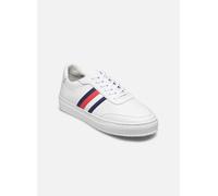 Tommy Hilfiger - PREMIUM CUPSOLE MONO LEATHER Bianco - Sneakers 44 Bianco