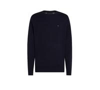Tommy Hilfiger Uomo Pullover Essential Cotton Crew Neck in Cotone, Blu (Desert Sky), M